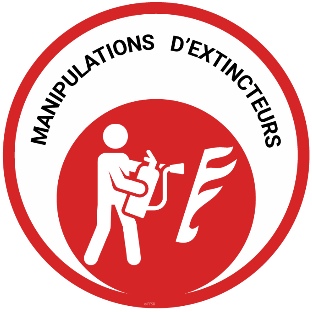 Manipulation des Extincteurs Logo