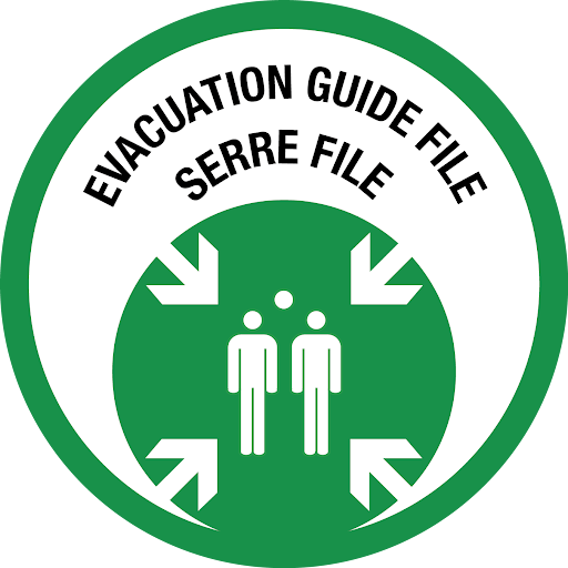 Évacuation Logo